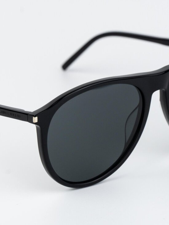 Saint Laurent Women Sunglasses Black Grey Pilot SL667 001 NEW AUTHENTIC main image 10
